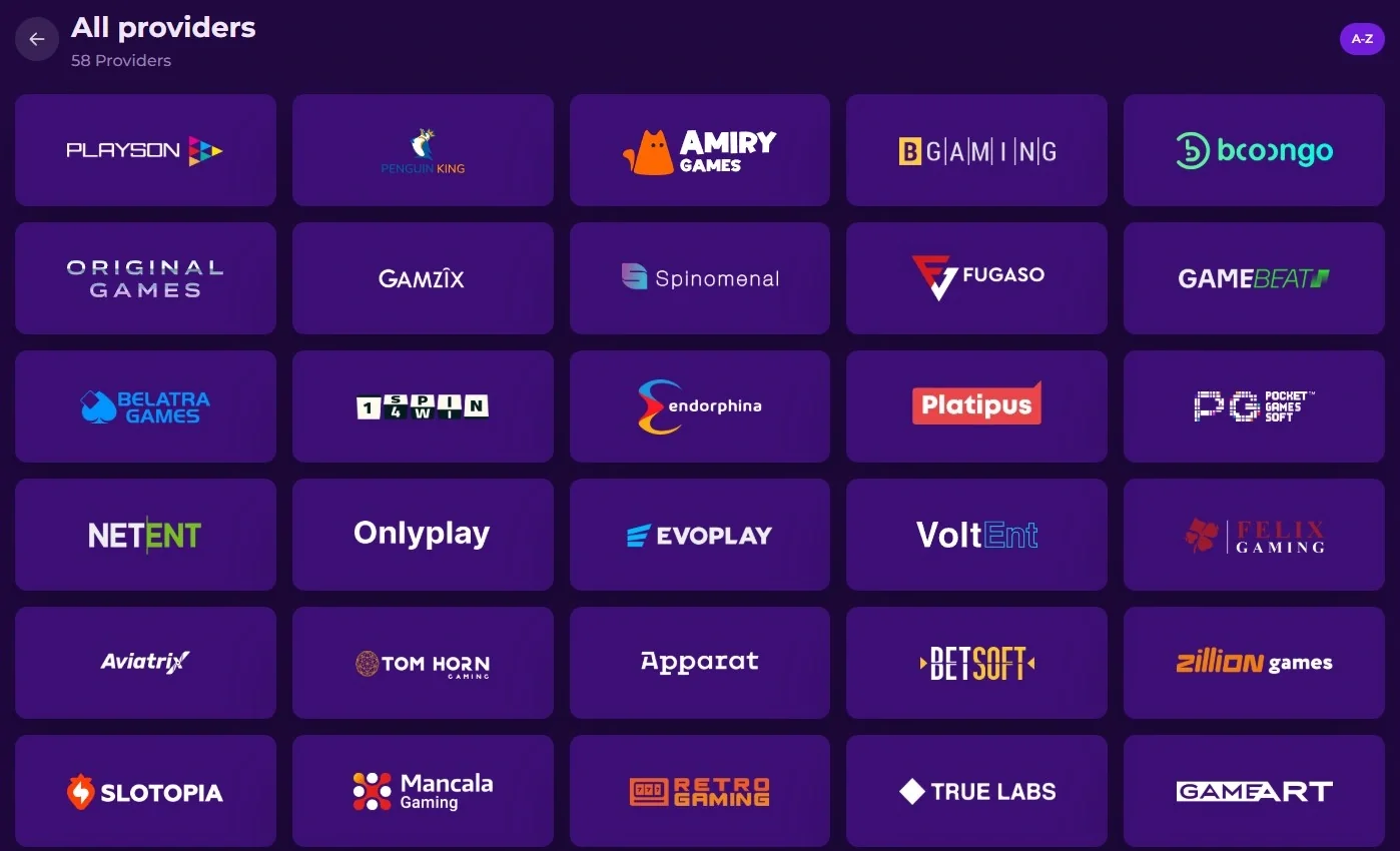 Gambloria Games & Pokies: Library, Categories and Providers
