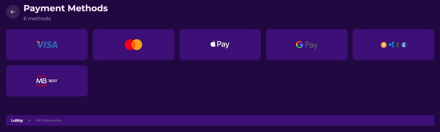 Gambloria Payments & Banking: Methods, AUD and Crypto